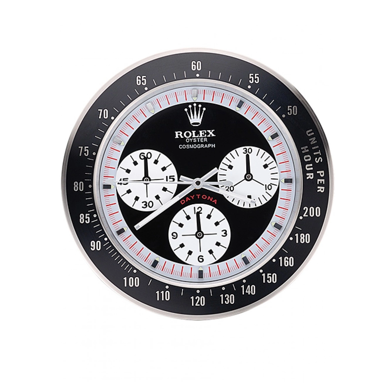 Aaa replica watch Rolex Wall Daytona Clock Cosmograph 622480 Black-Red 0710